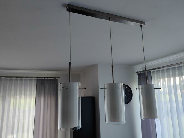 Lampa wisząca, sufitowa 3 punkty świetlne.