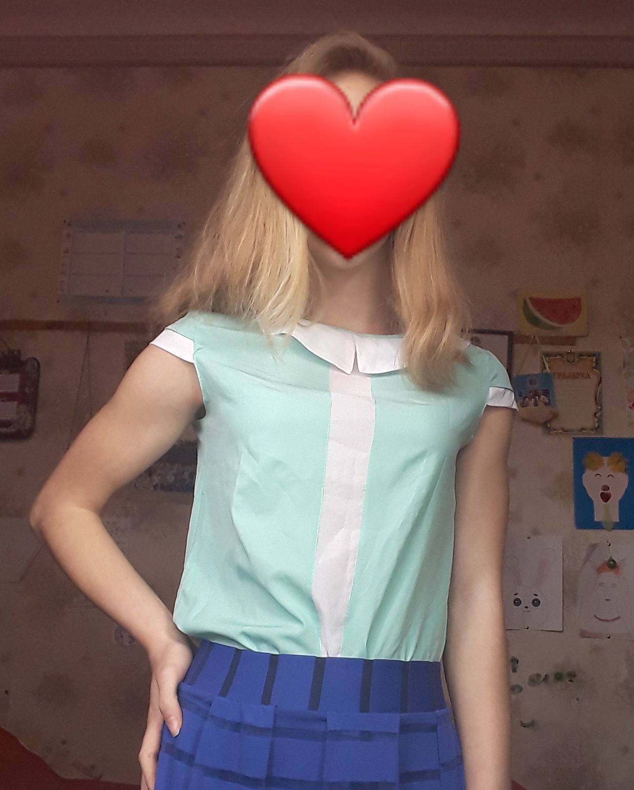 Школьная блуза для девочки
