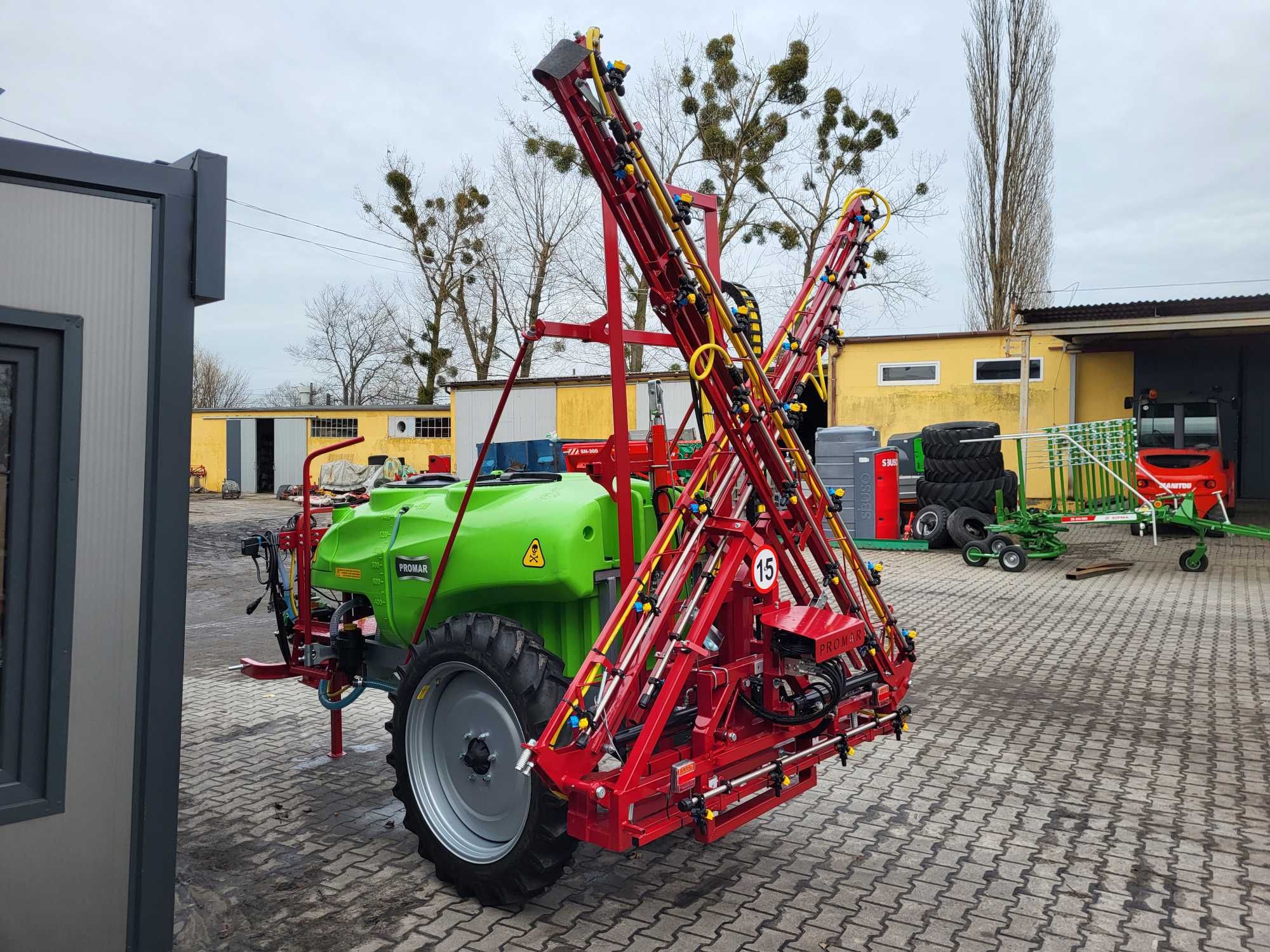 OD RĘKI!!!Opryskiwacz 2500l 21m PROMAR Hydrauliczny Bury Pilmet