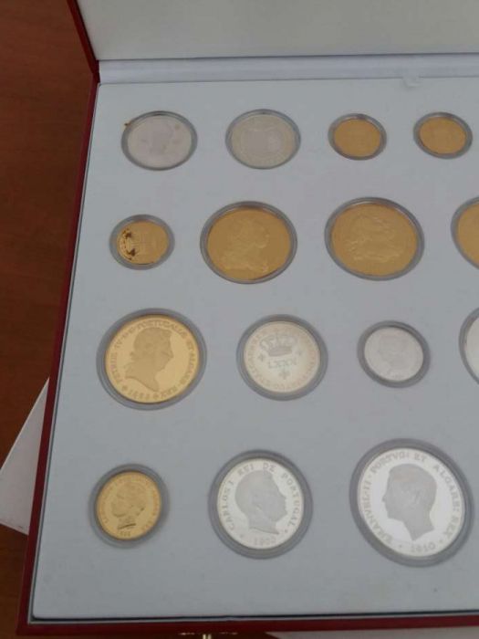 Historia Moeda Portuguesa Proof INCM Art Gallery