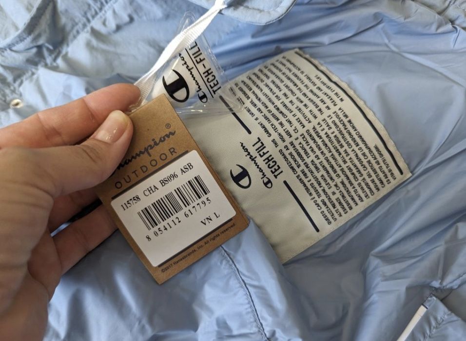 Champion puffer jacket L куртка парка пуффер ОРИГІНАЛ