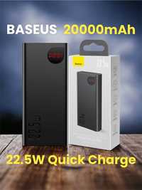 Павербанк Baseus 20000mAh 22.5W Adaman базеус power bank