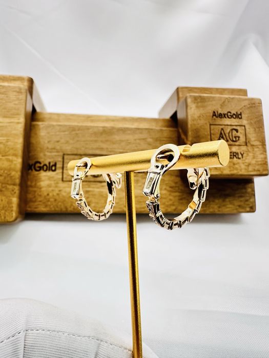 Золотой набор cartier 585