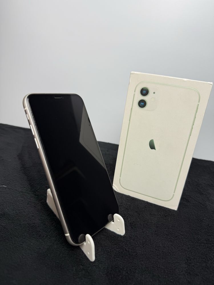 iPhone 11|White|100%|Bardzo Dobry|Pełen Zestaw
