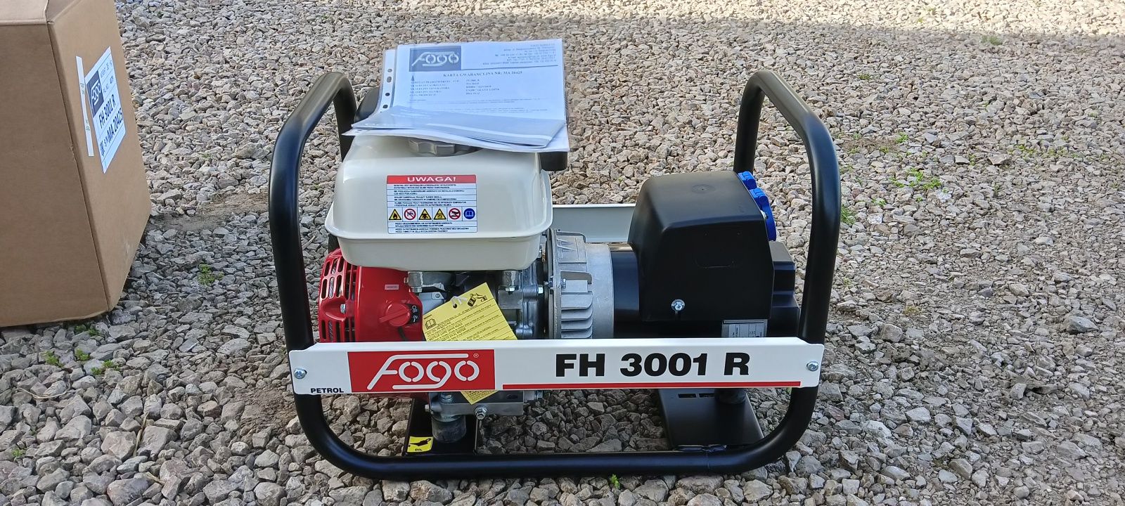 Agregat prądotwórczy Fogo FH3001R 2,7kwh silnik Honda