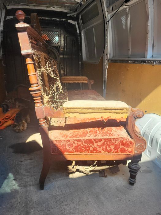 Sofa z IXX WIEKU neorenesansowa