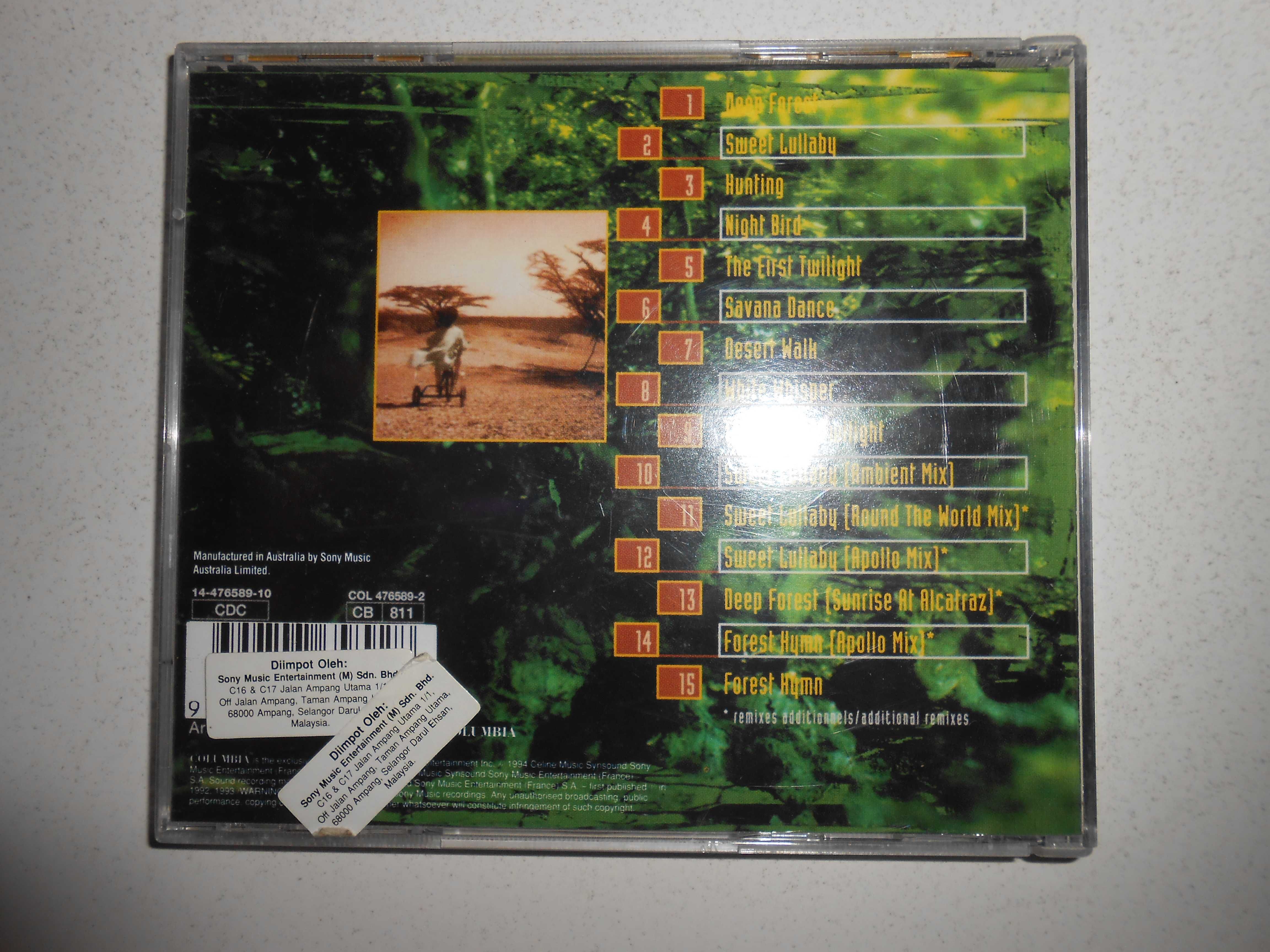 Фирменный CD-диск Deep Forest - electronic, new-age, ambient