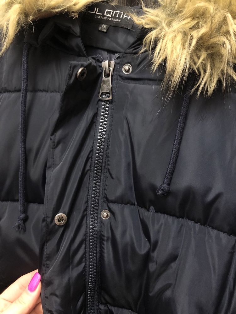Zimowa kurtka rozmiar 4xl z metki (realnie 2xl/3xl)