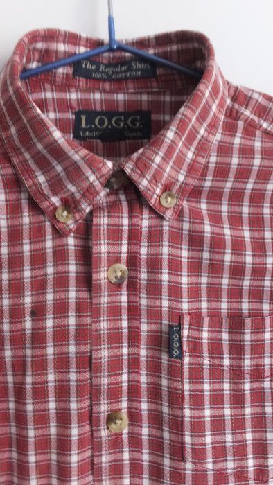 р.98 на 3 4 года Рубашка L.O.G.G. H&M Швеция с длинными рукавами