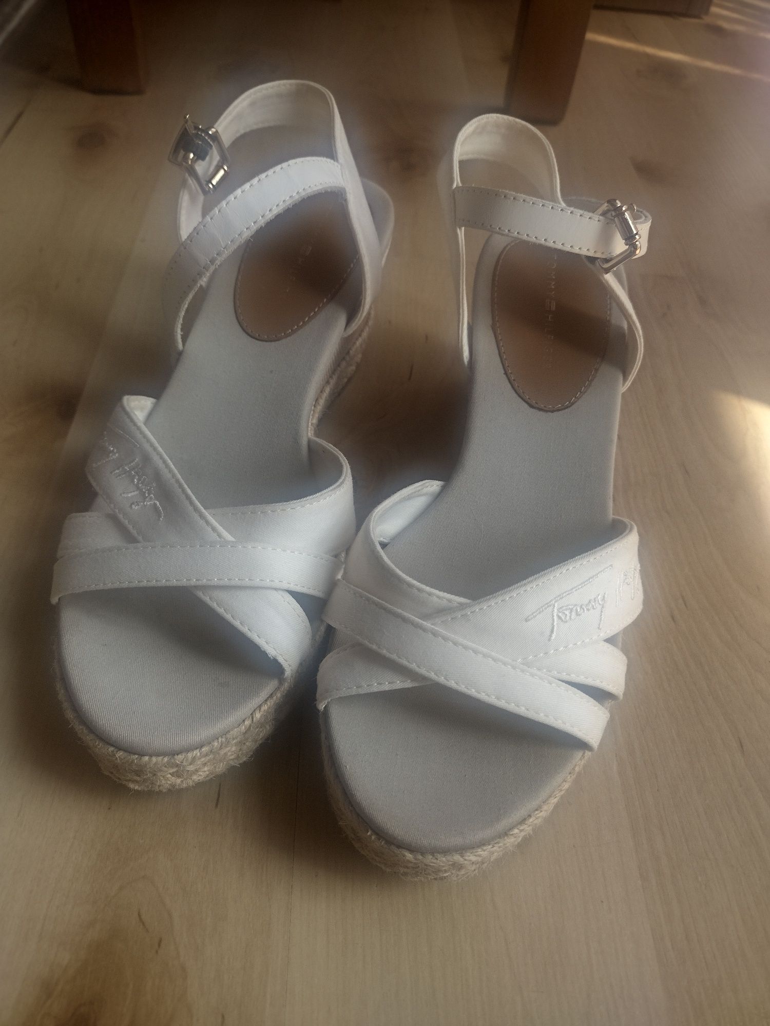 Espadryle Tommy Gradient Mid Wedge Sandal
