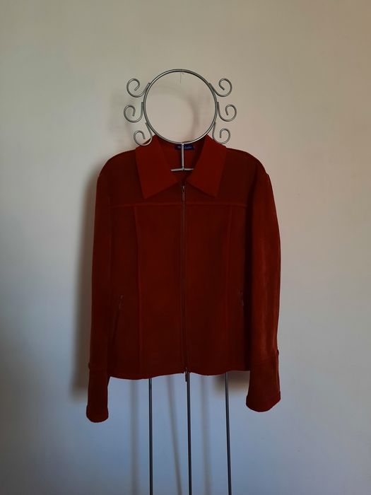 Casaco vermelho inverno