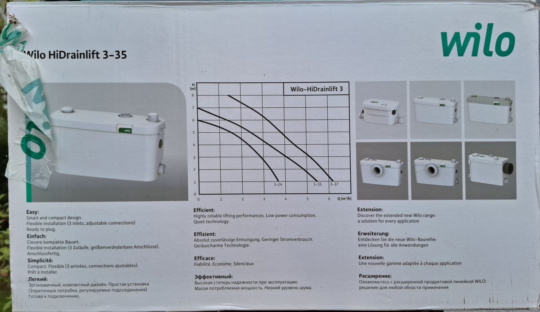 Pompa wilo hidrainlift 3-35 cicha i wydajna