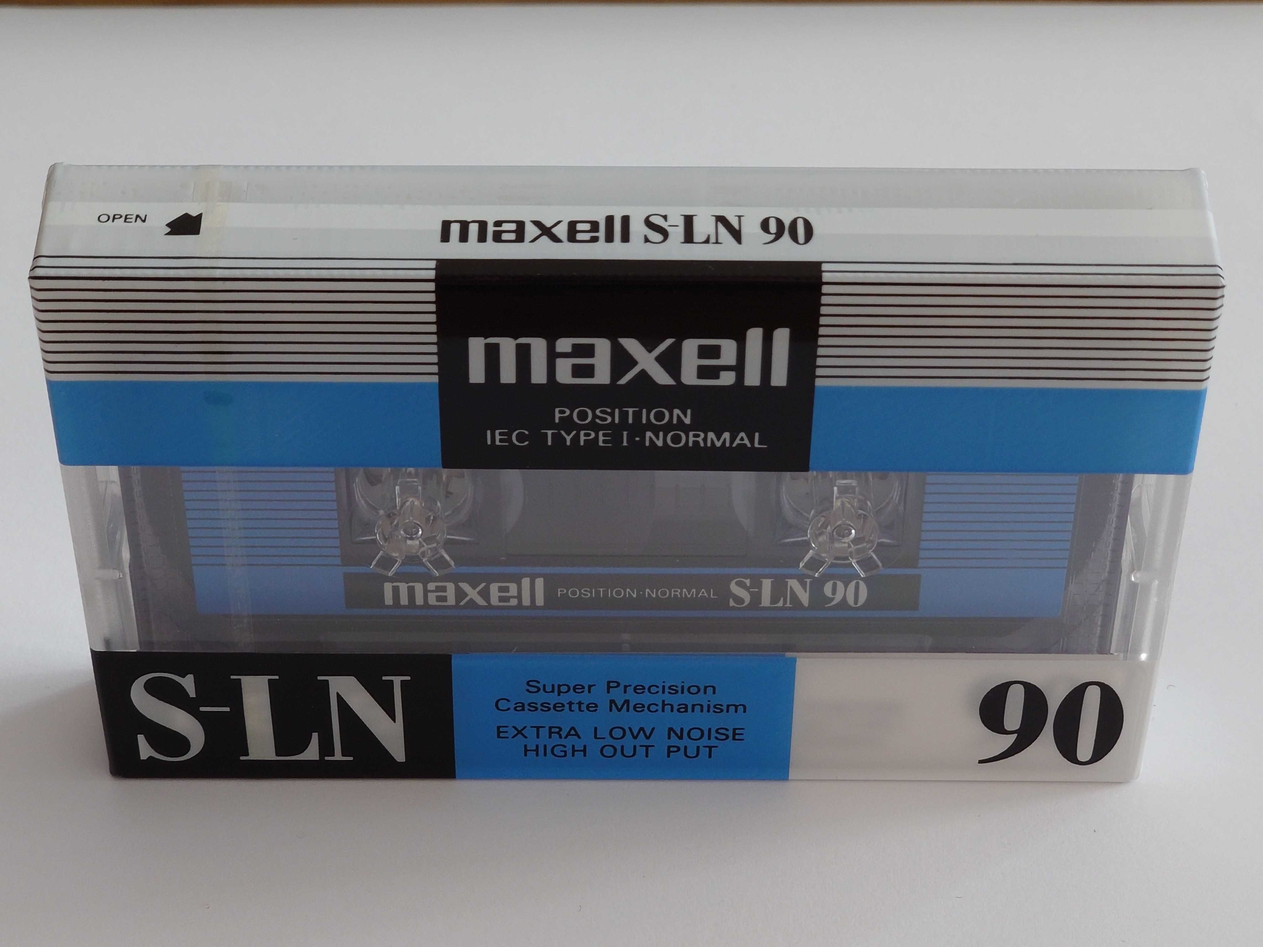 Maxell S-LN 90 model na lata 1990/1991 rynek Europejski