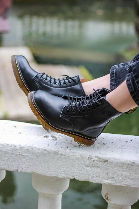 Черевики жіночі Dr.Martens 1460 Black 11822006 Доктор Мартинс