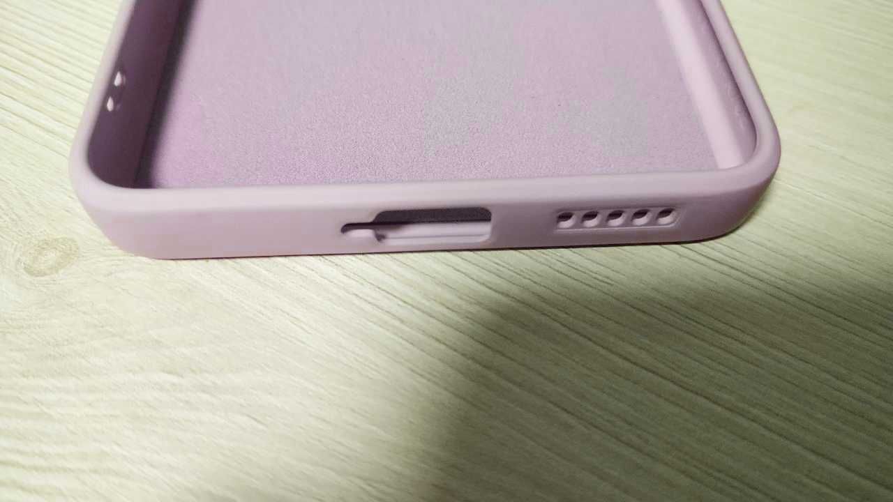 Лавандовий силіконовий чохол на Смартфон Xiaomi Poco X6 Pro 5G чехол