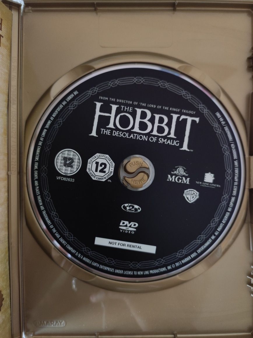 Диски DVD Хоббіт Hobbit англійською мовою