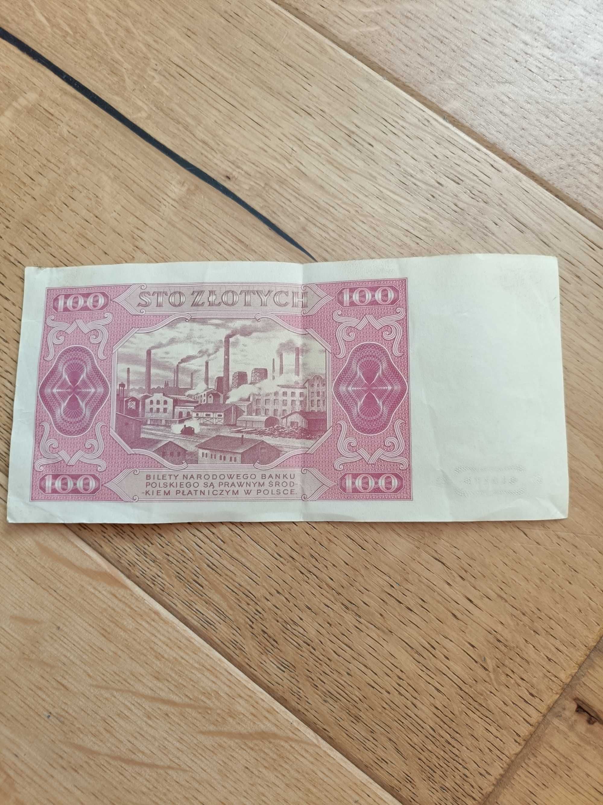 Banknot 100 zł z 1948 roku