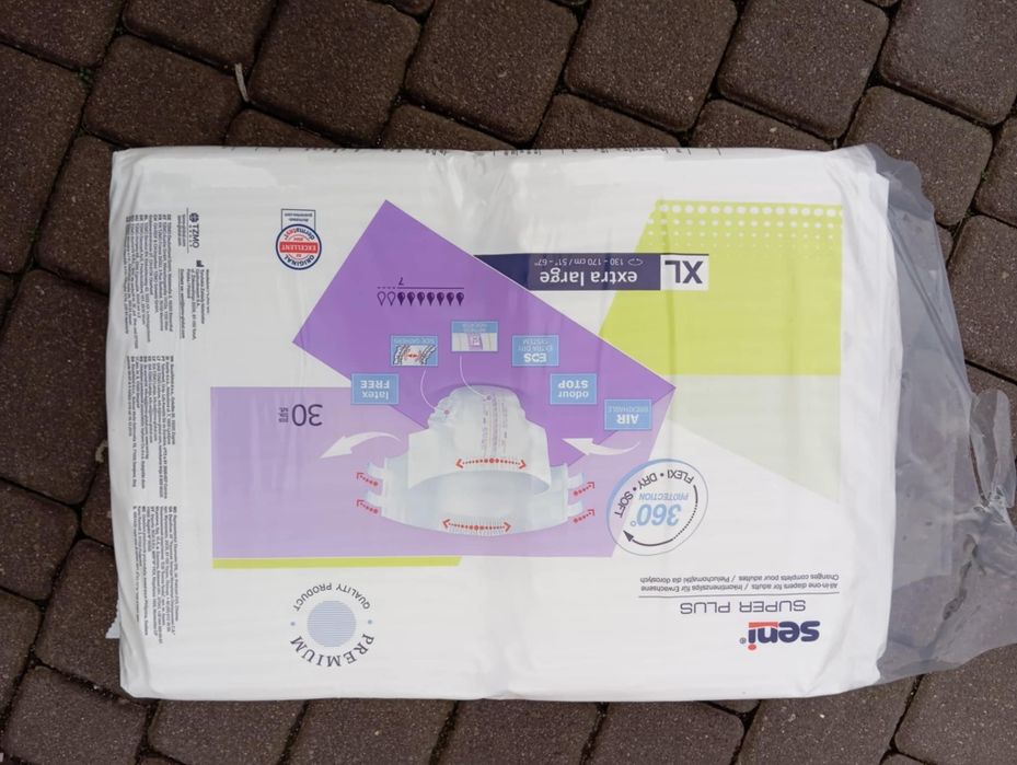 Pampersy Seni Super Plus L