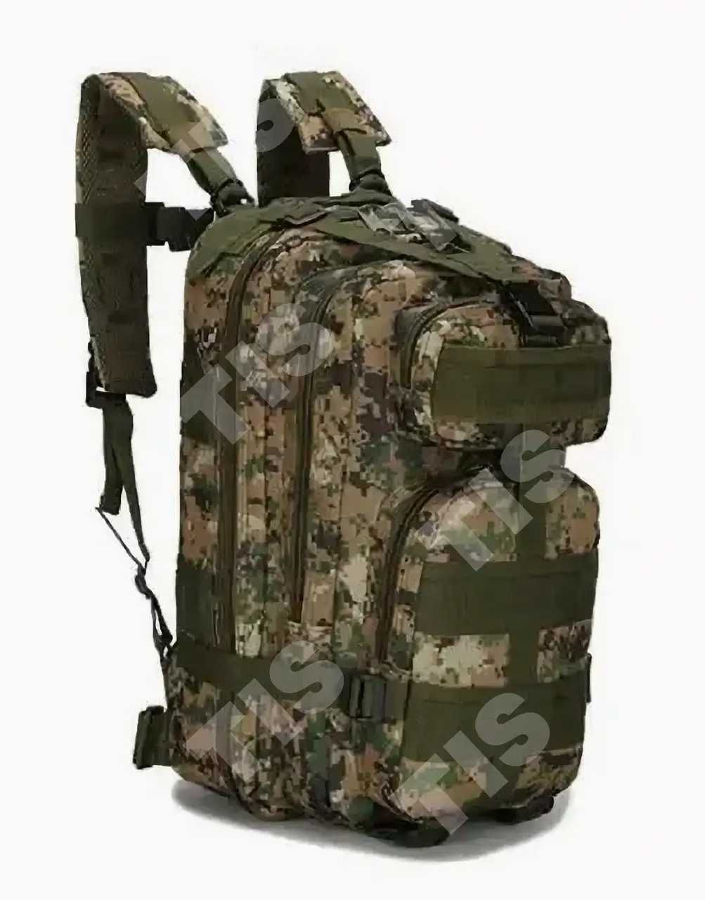 Армійський тактичний рюкзак 25 літрів Зелений піксель