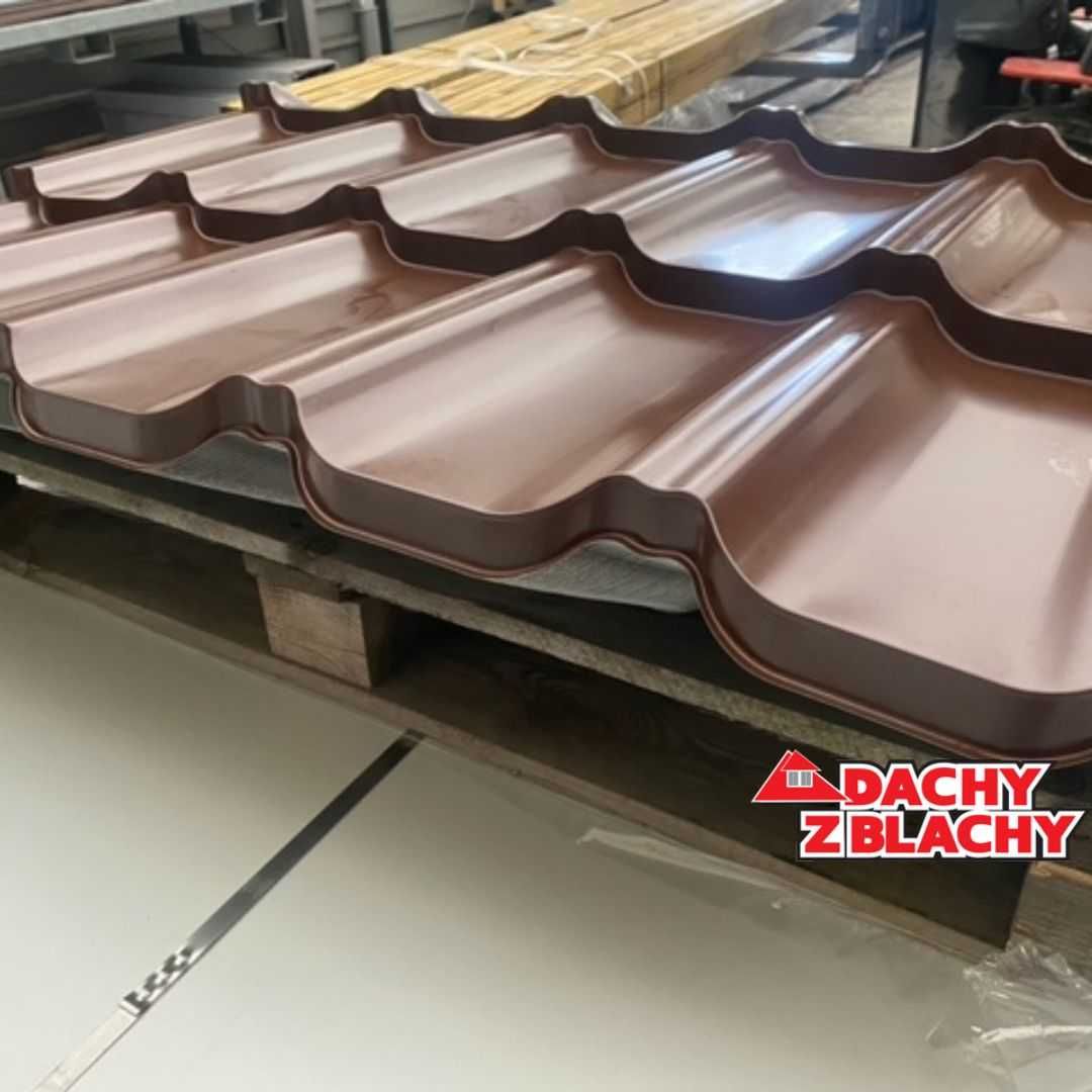 Blachodachówka Modułowa Brąz 8017