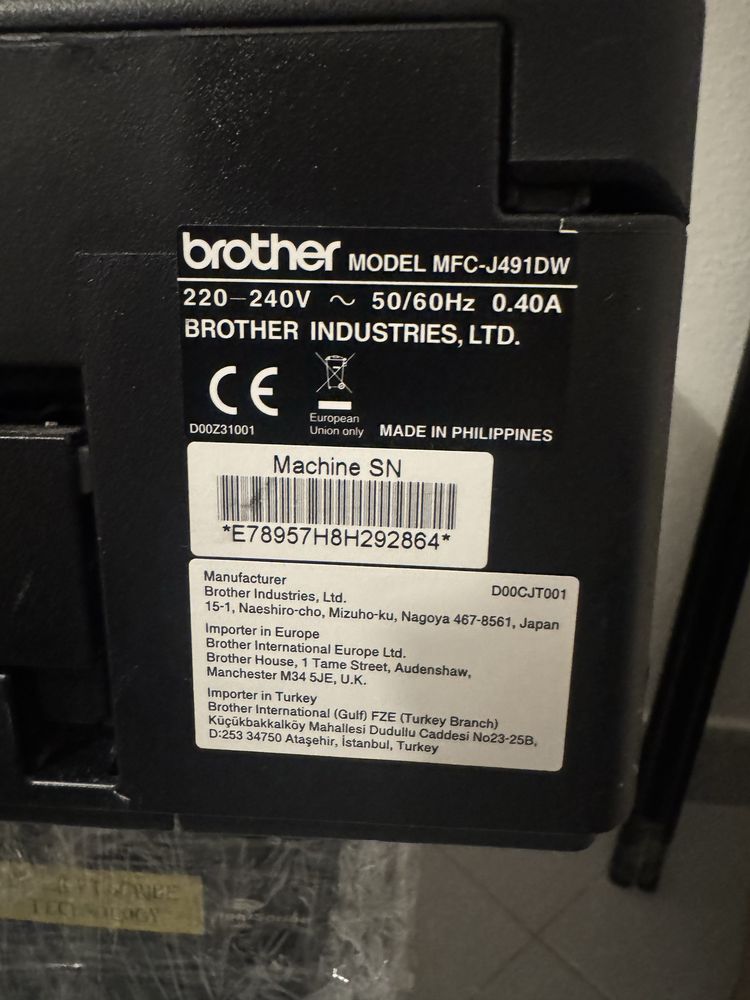 Emprenssora brother colorida pouco usada