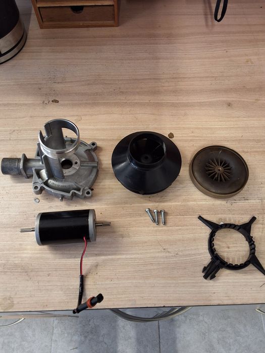 Silnik do Webasto Eberspaecher D2 24v Scania