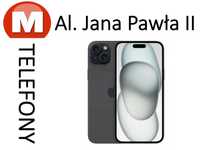NOWE iPhone 15 Plus Black AL JANA PAWŁA 3900zł