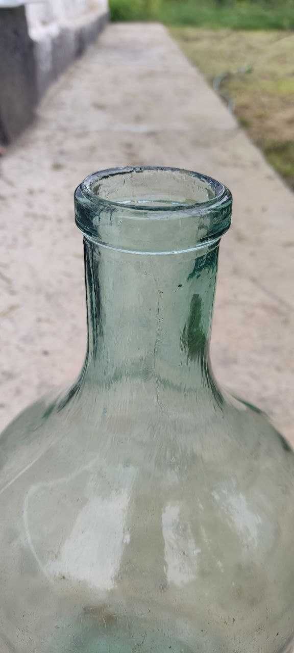 Бутилка скляна 5 л бутылка банка