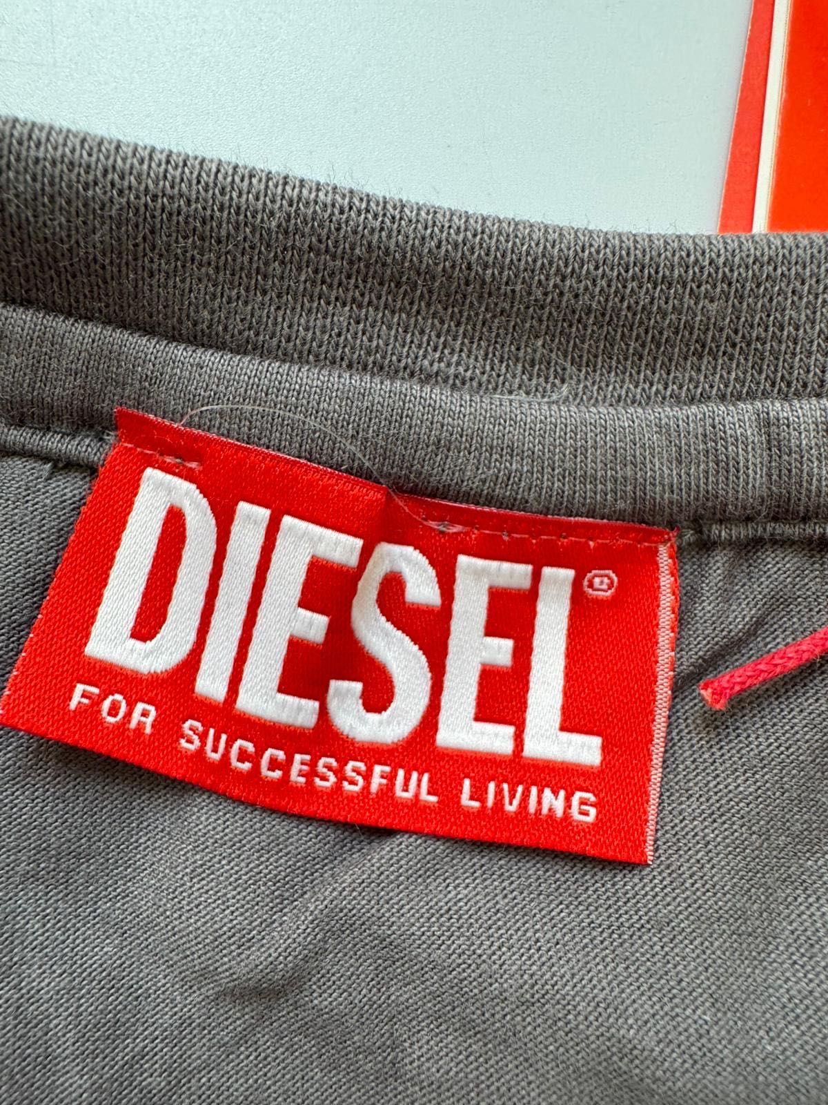 Nowa koszulka T-shirt damski DIESEL szara L