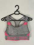 Top sportowy szaro różowy beauty shape S/M.