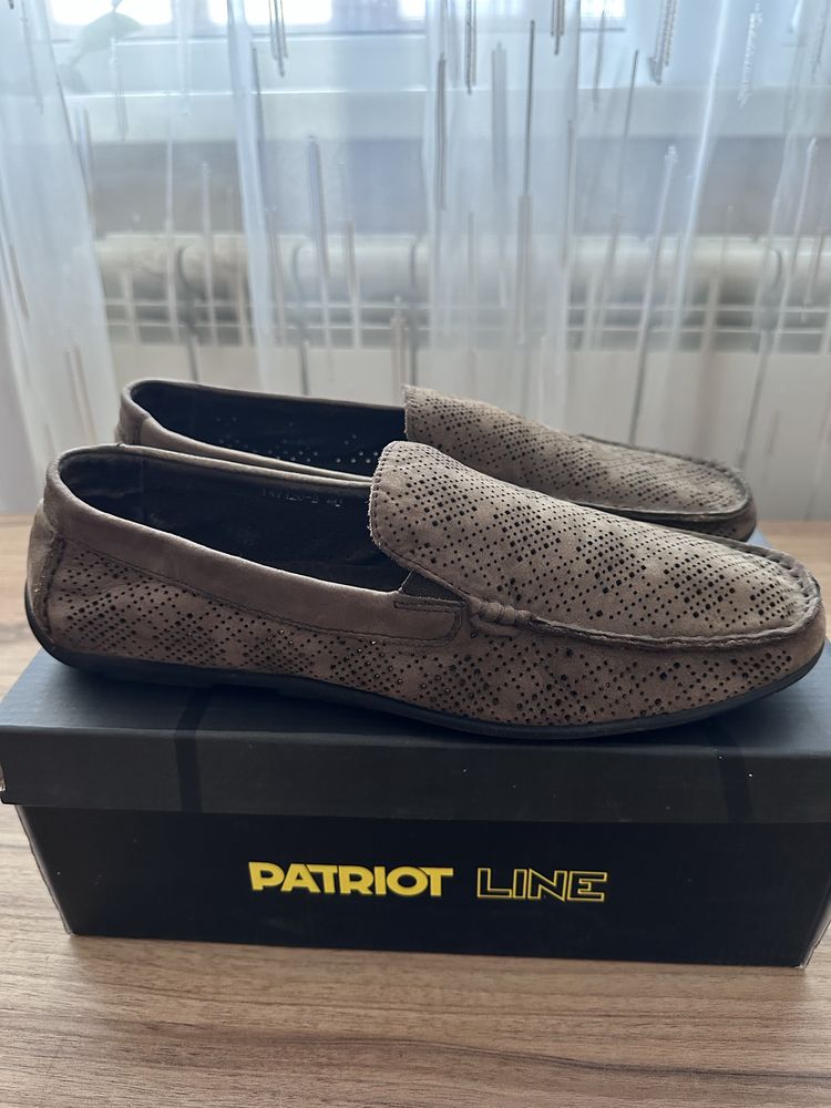 Мокасини чоловічі Patriot Line Шкіра Розмір 40