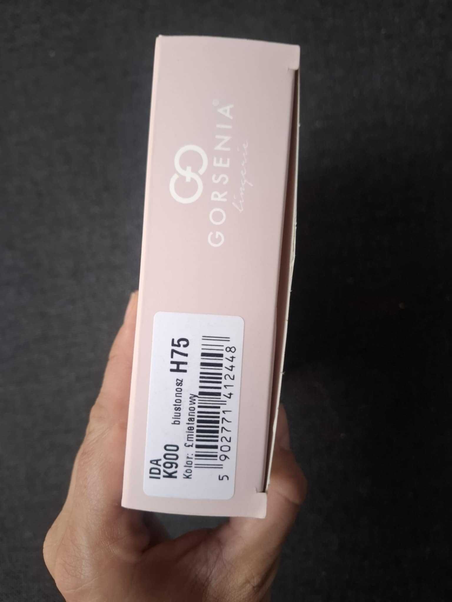 GORSENIA Biustonosz miękki stanik soft wygodny Ida 900 śmietanowy 75 H