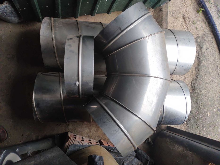 Tubo inox 25 cm diâmetro