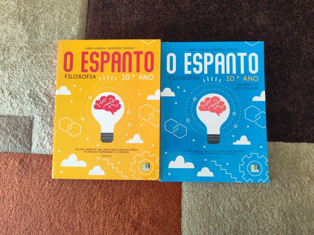 Livros escolares Filosofia 10° Ano