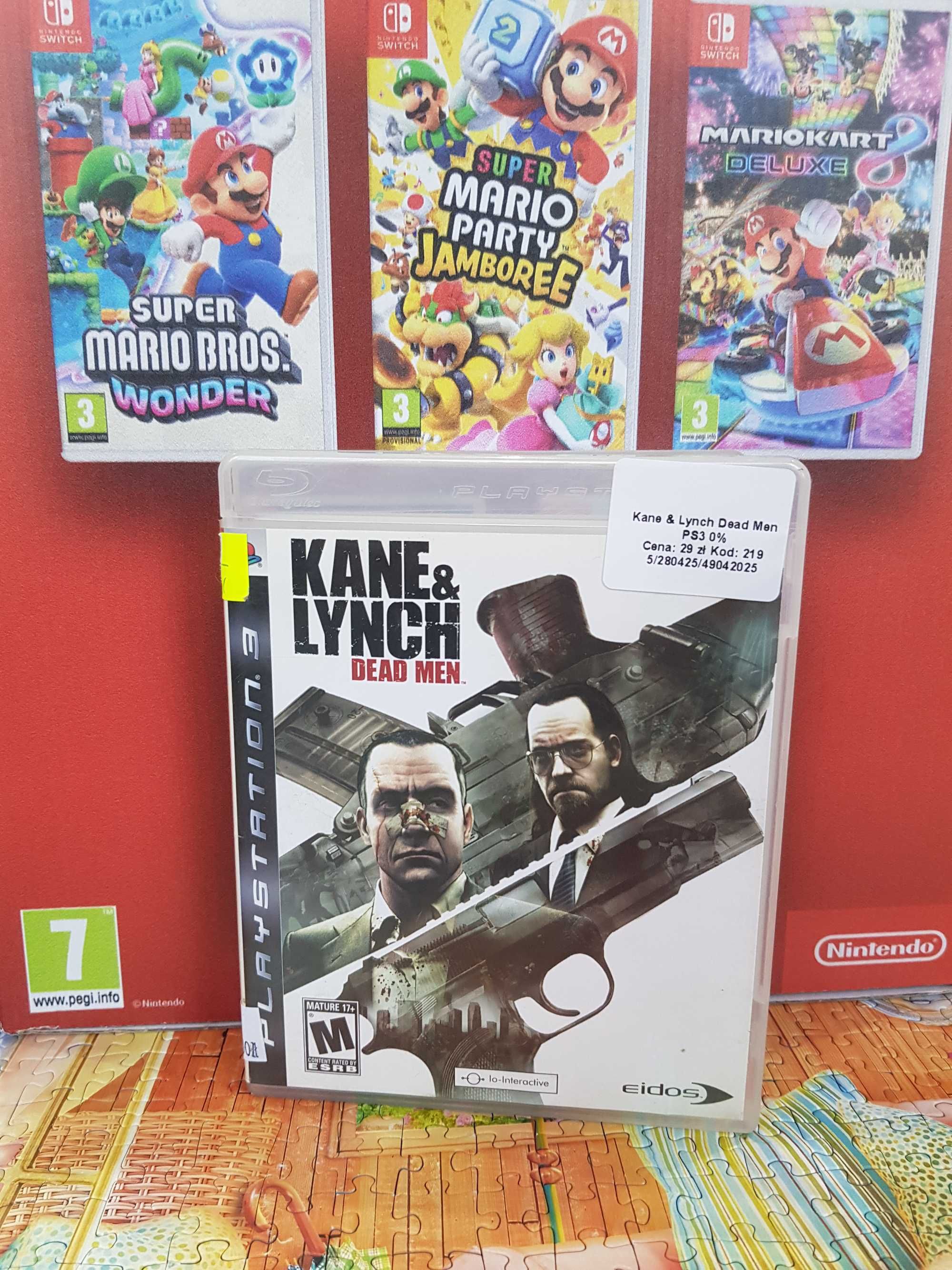 Kane & Lynch Dead Men PS3 Sklep Iława