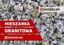 Tłuczeń Mieszanka granitowa 0-31,5, 0-63 kruszywo grantiowe