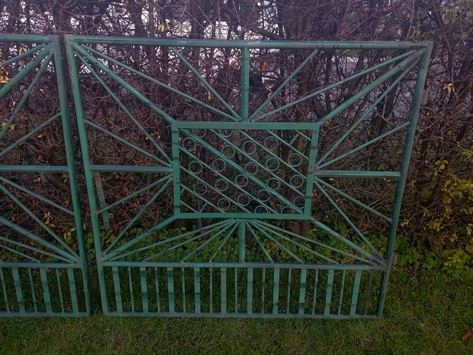 Brama wiazdowa 320x150cm stalowa używana