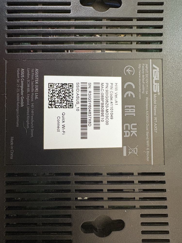 Nowy router na gwarancji ASUS AX 3000 RT-AX57 WIFI6