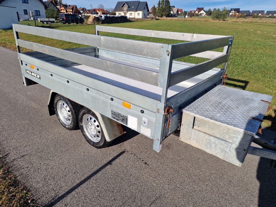 Przyczepka samochodowa  Ocynk 750kg  150x2500