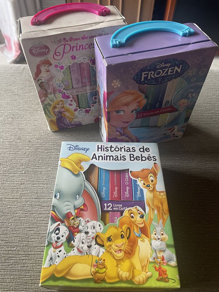 Livros infantis, Disney, Panda, Princesas etc.