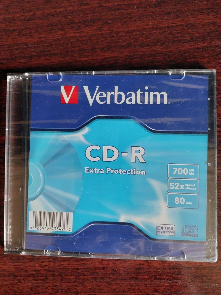 Verbatim CD-R Extra Protection 700MB 52x

В дисках Verbatim CD-R/RW ис