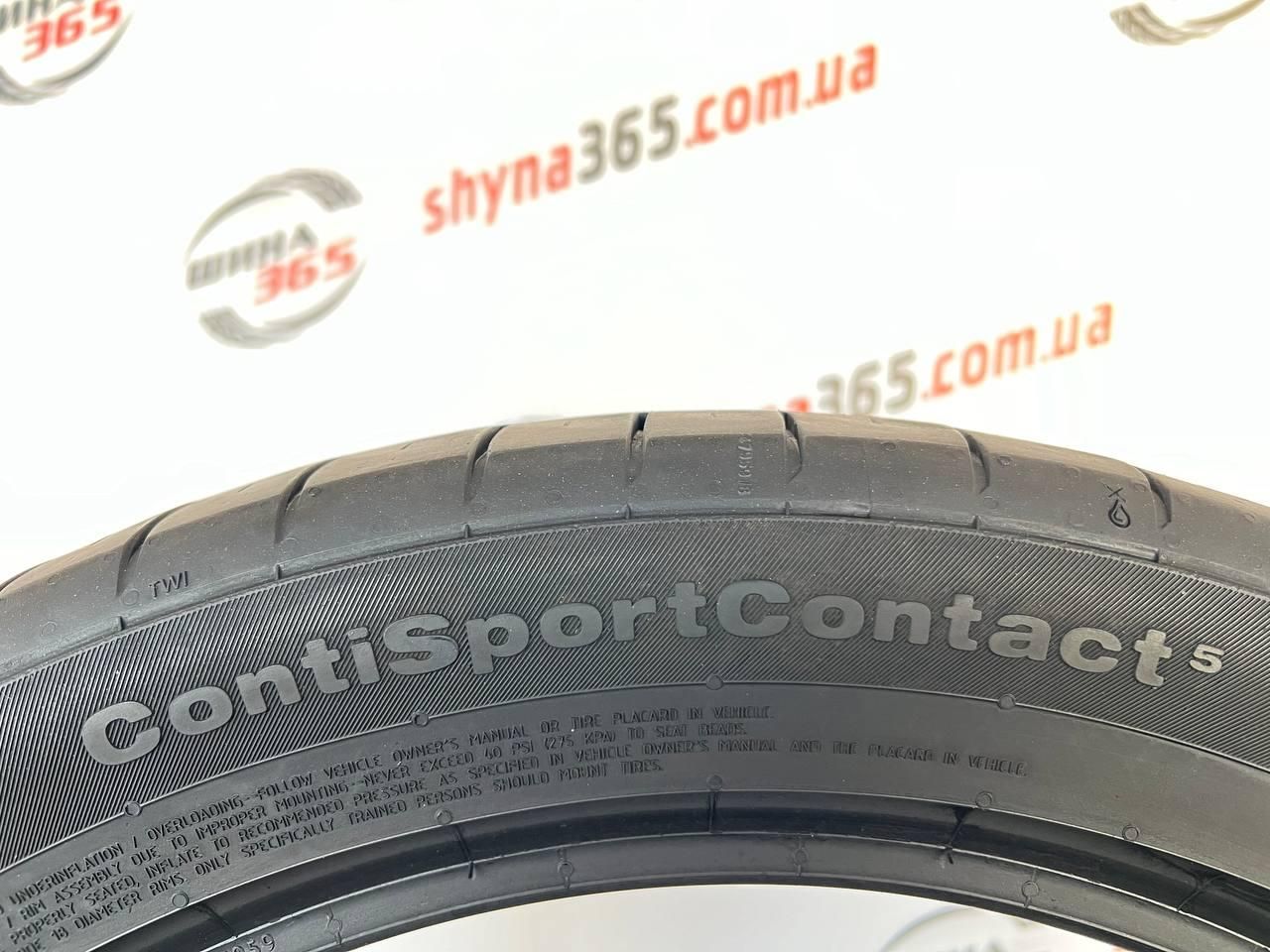 235/45 r18 continental contisportcontact 5 contiseal 4mm