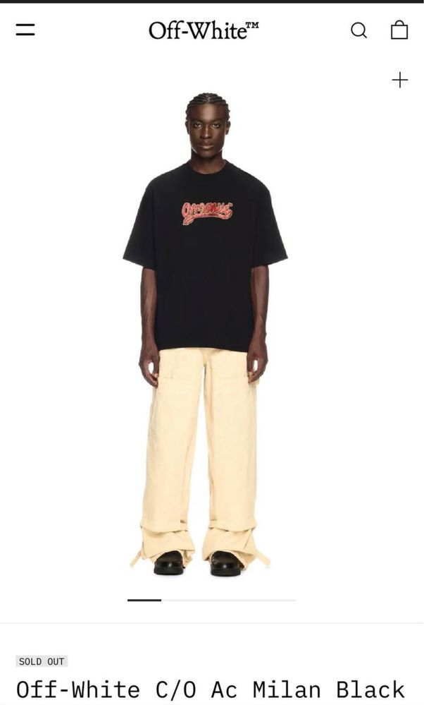 Продам футболку Off white оригинал