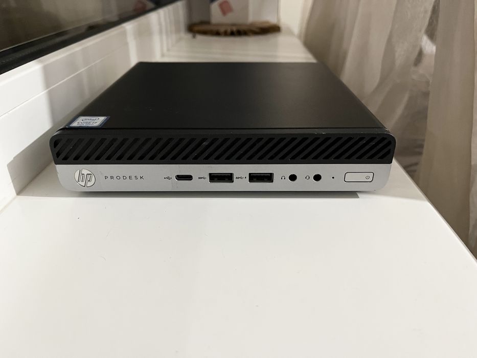 Мини-ПК HP ProDesk 600 G4 i7-8700T 2.4-4,0 ГГц/8GB/Bluetooth/WiFi