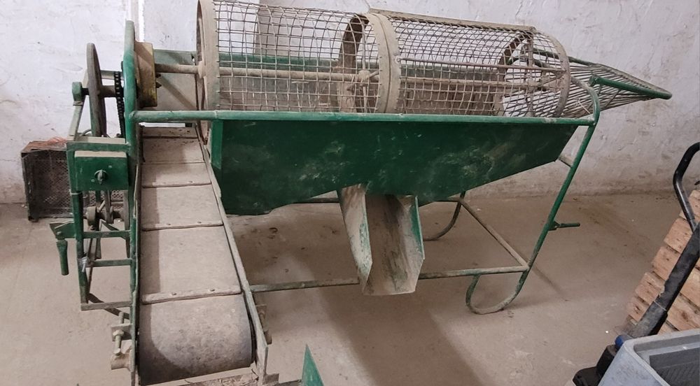 Sortownik do ziemniaków z podajnikiem nie puck ani rolmet em taśmowym