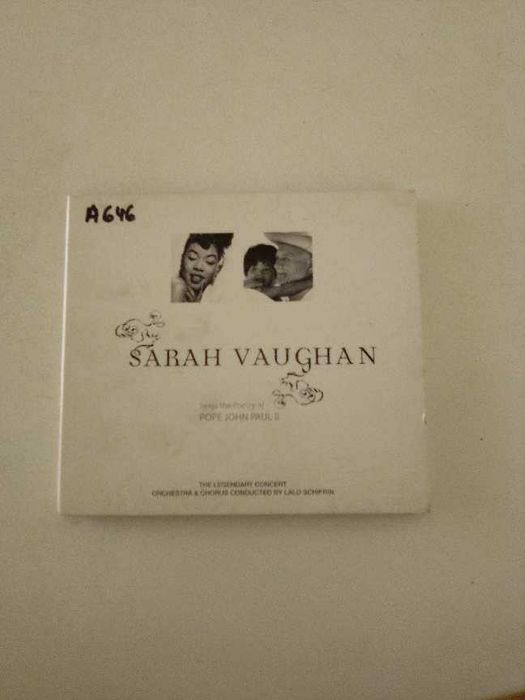 cd Sarah Vaughan - Sing The Poetry of Pope John Paul 2