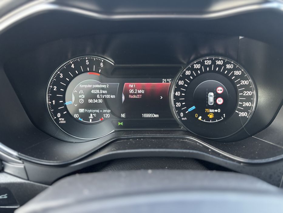 Ford Mondeo Mk5 2,0 TdCi 2017, manual, bezwypadkowy