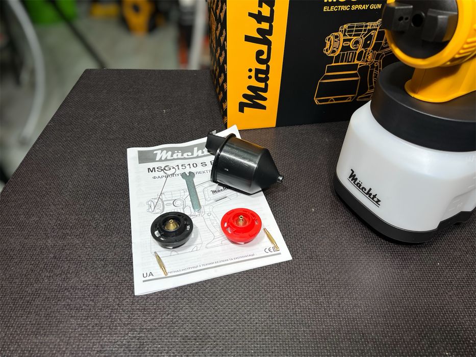 Краскопульт Фарбопульт Machtz MSG‑1510 S PRO Медные форсунки 650 Вт