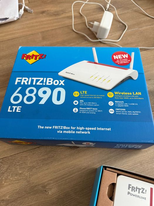 Router FRITZ!box 6890LTE Fritzbox Faktura VAT
