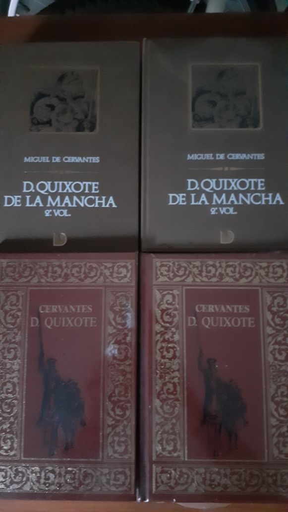 Dom Quixote e outros títulos de Cervantes